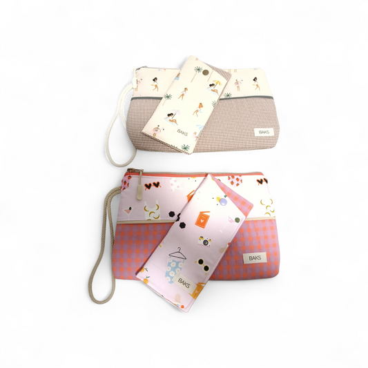 Pack funda y neceser BEIGE